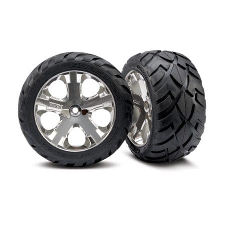 Traxxas 3773 Tyres And Wheels Assembled Rustler Traxxas RC CARS - PARTS
