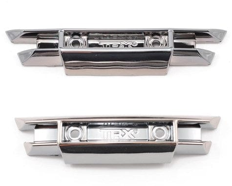 Traxxas 5335X F/R Bumper Set (Black Chrome) Traxxas RC CARS - PARTS
