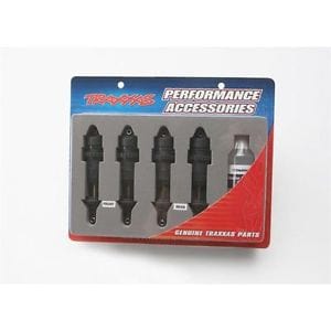 Traxxas 5460X Shocks Gtr Hard Anodized Ptfe Coated Shocks 4 No Springs Traxxas RC CARS - PARTS