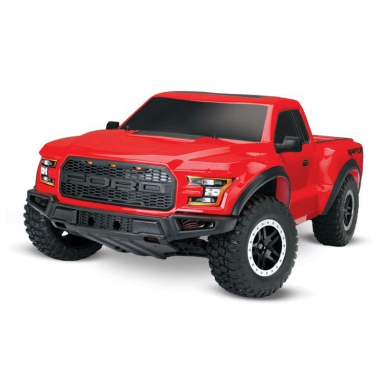 Traxxas 58094-1 Slash 2wd Ford F-150 Raptor Brushed RTR Red Traxxas RC CARS
