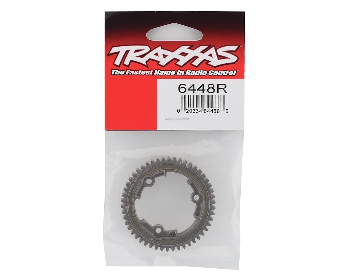 Traxxas 6448R 50T Mod 1 Steel Wide-Face 1.0 Metric Spur Gear Traxxas RC CARS - PARTS