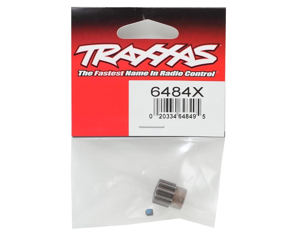 Traxxas 6484X 11T Hardened Steel Mod 1.0 Pinion Gear w/5mm Bore Traxxas RC CARS - PARTS