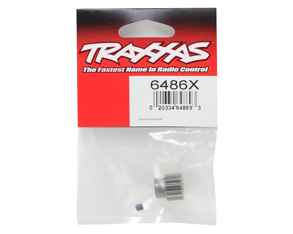 Traxxas 6486X 13T Hardened Steel Mod 1.0 Pinion Gear w/5mm Bore Traxxas RC CARS - PARTS
