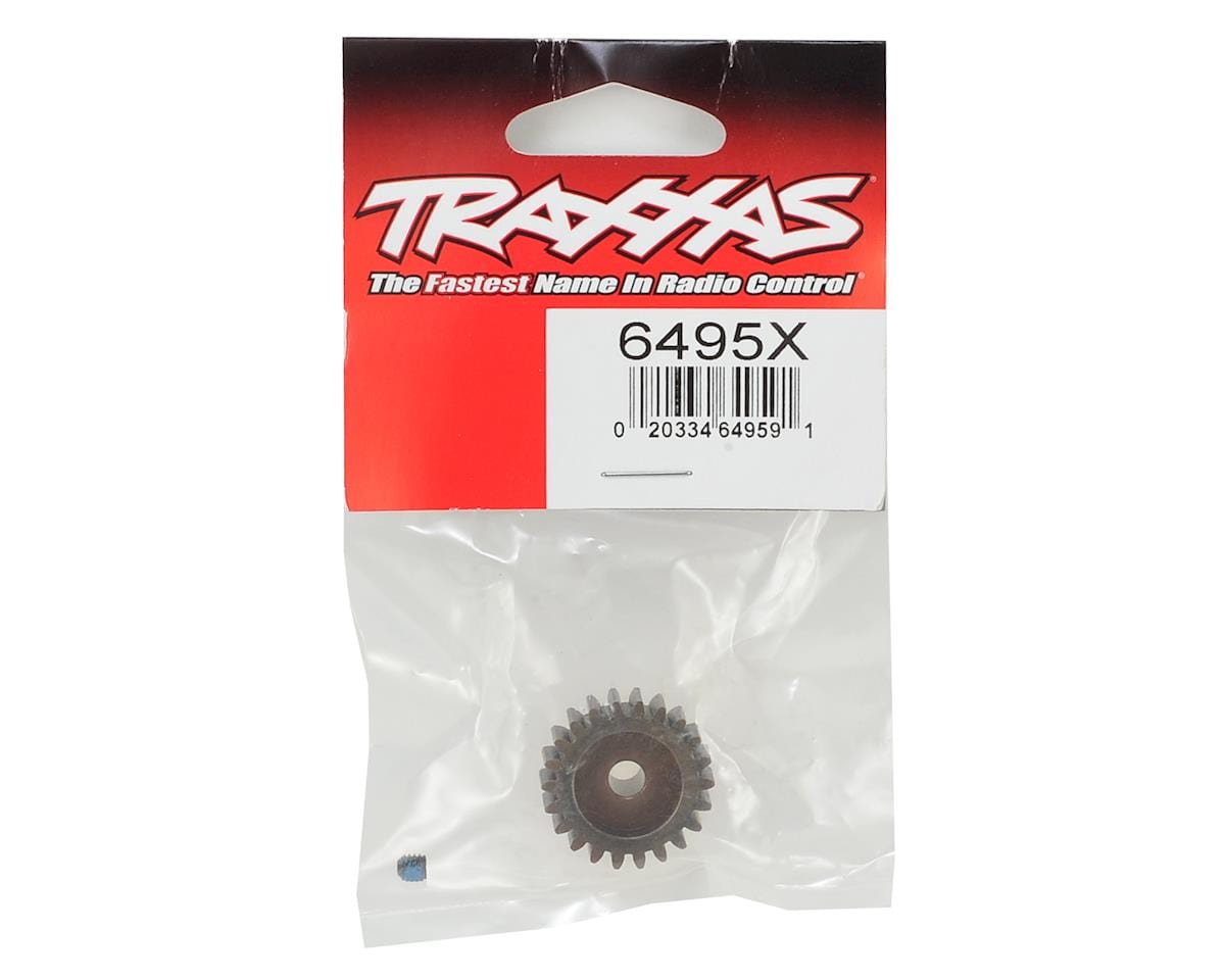 Traxxas 6495X Hardened Steel Mod 1.0 Pinion Gear w/5mm Bore (22T) - Hobbytech Toys