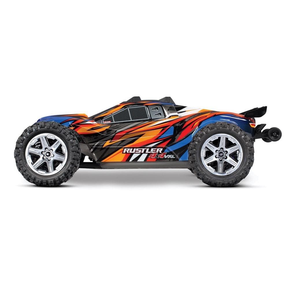 Traxxas 67076-4 Rustler 4X4 VXL Brushless RTR 1/10 4WD Stadium Truck (Orange) Traxxas RC CARS