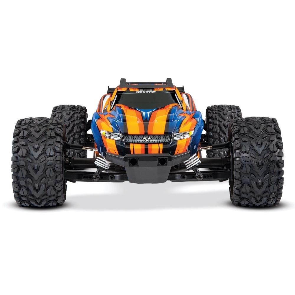 Traxxas 67076-4 Rustler 4X4 VXL Brushless RTR 1/10 4WD Stadium Truck (Orange) Traxxas RC CARS