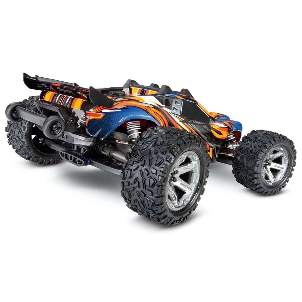 Traxxas 67076-4 Rustler 4X4 VXL Brushless RTR 1/10 4WD Stadium Truck (Orange) Traxxas RC CARS