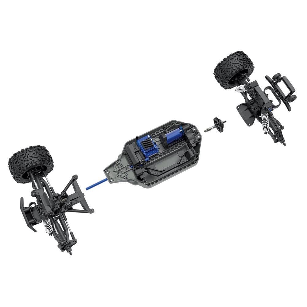 Traxxas 67076-4 Rustler 4X4 VXL Brushless RTR 1/10 4WD Stadium Truck (Orange) Traxxas RC CARS