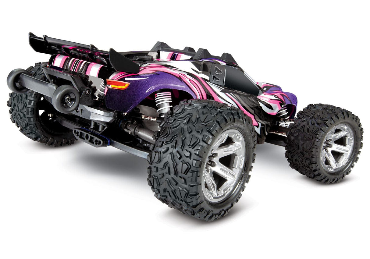 Traxxas 67076-4 Rustler 4X4 VXL Brushless RTR 1/10 4WD Stadium Truck (Pink) Traxxas RC CARS