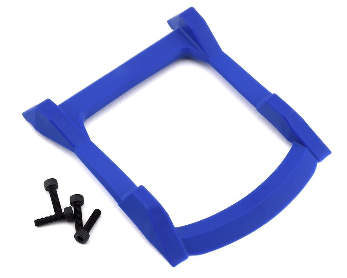Traxxas 6728X Rustler 4X4 Blue Roof Skid Plate Traxxas RC CARS - PARTS