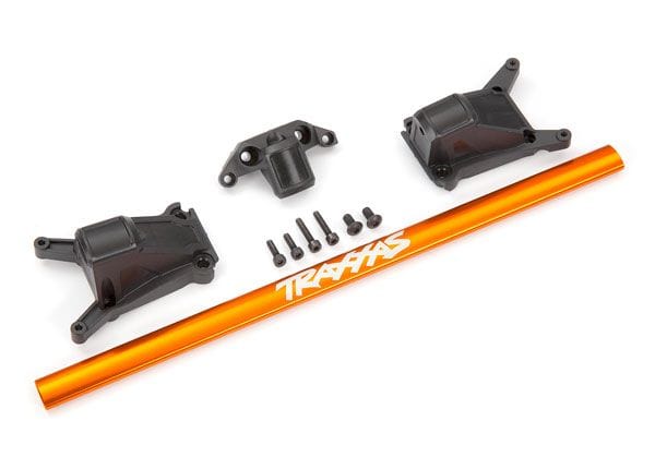 Traxxas 6730A HD Orange Chassis Brace Kit (Rustler 4x4 & Slash 4wd LCG) Traxxas RC CARS - PARTS