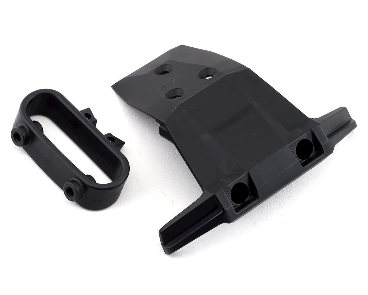 Traxxas 6736 Rustler 4x4 Front Bumper/Bumper Mount (Black) Traxxas RC CARS - PARTS