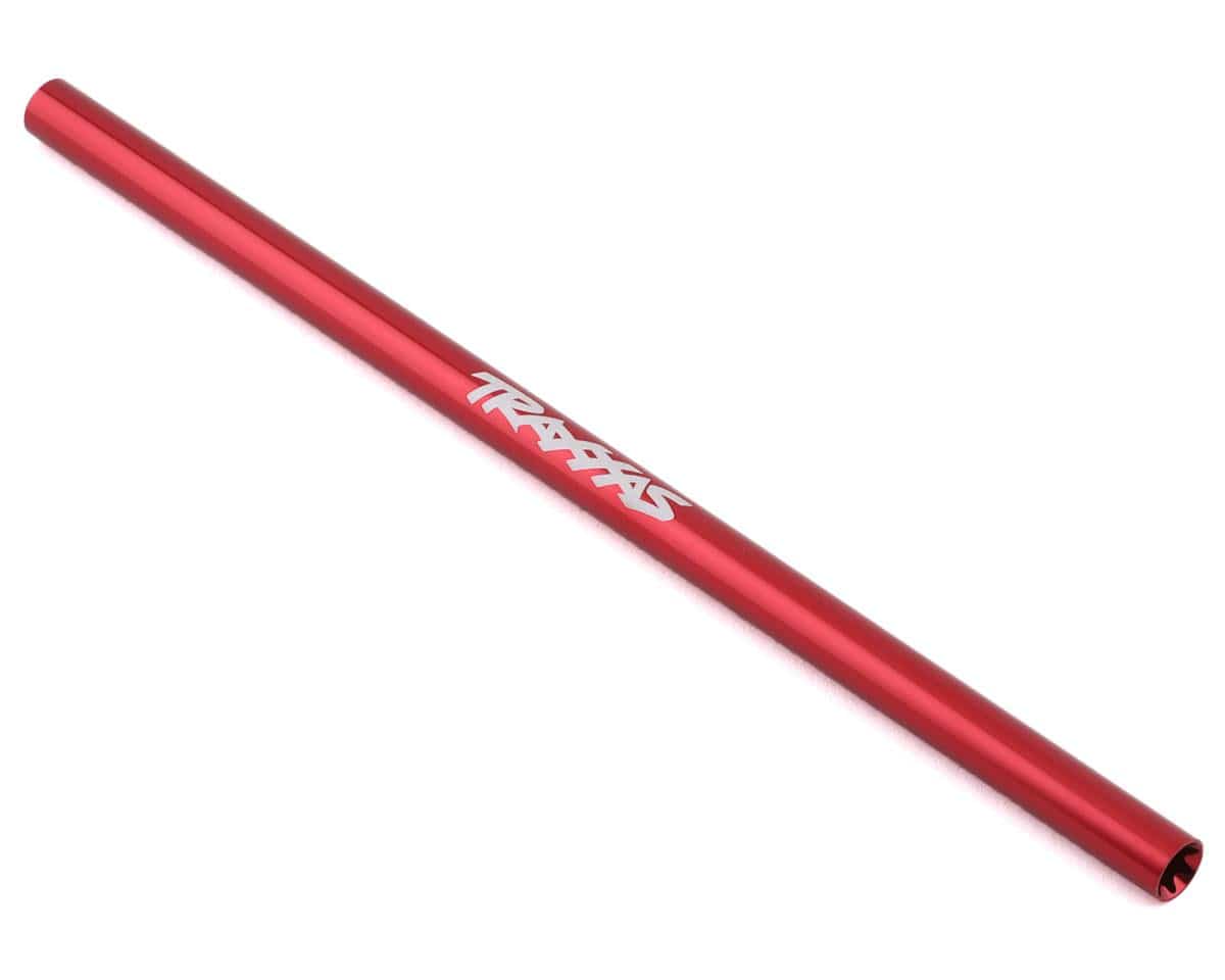 Traxxas 6765R Rustler 4X4 Aluminum Center Driveshaft (Red) Traxxas RC CARS - PARTS
