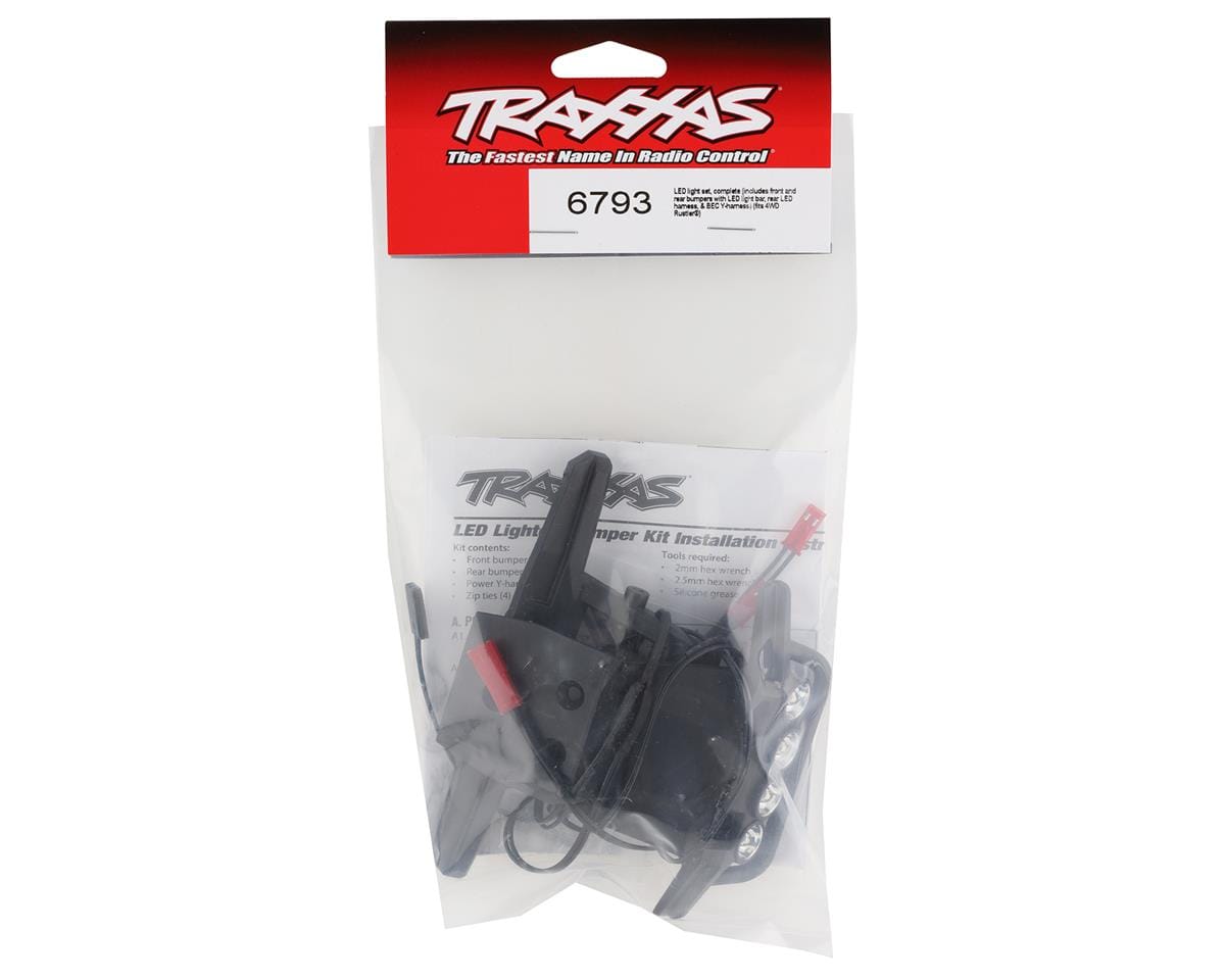 Traxxas 6793 Complete Light Set for 4WD Rustler - Hobbytech Toys