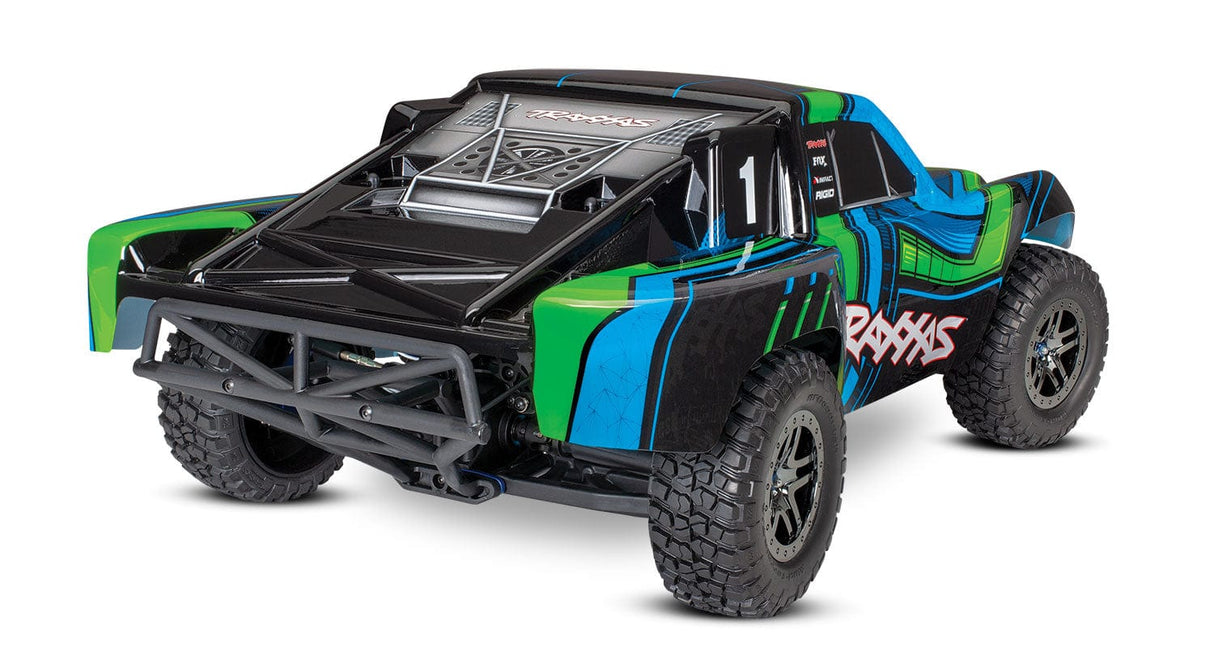 Traxxas 68077-4 Slash 4X4 Ultimate Sct Green No Batt/Chg Traxxas RC CARS