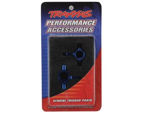 Traxxas 6837X Aluminum Steering Block Set Blue (2) Traxxas RC CARS - PARTS