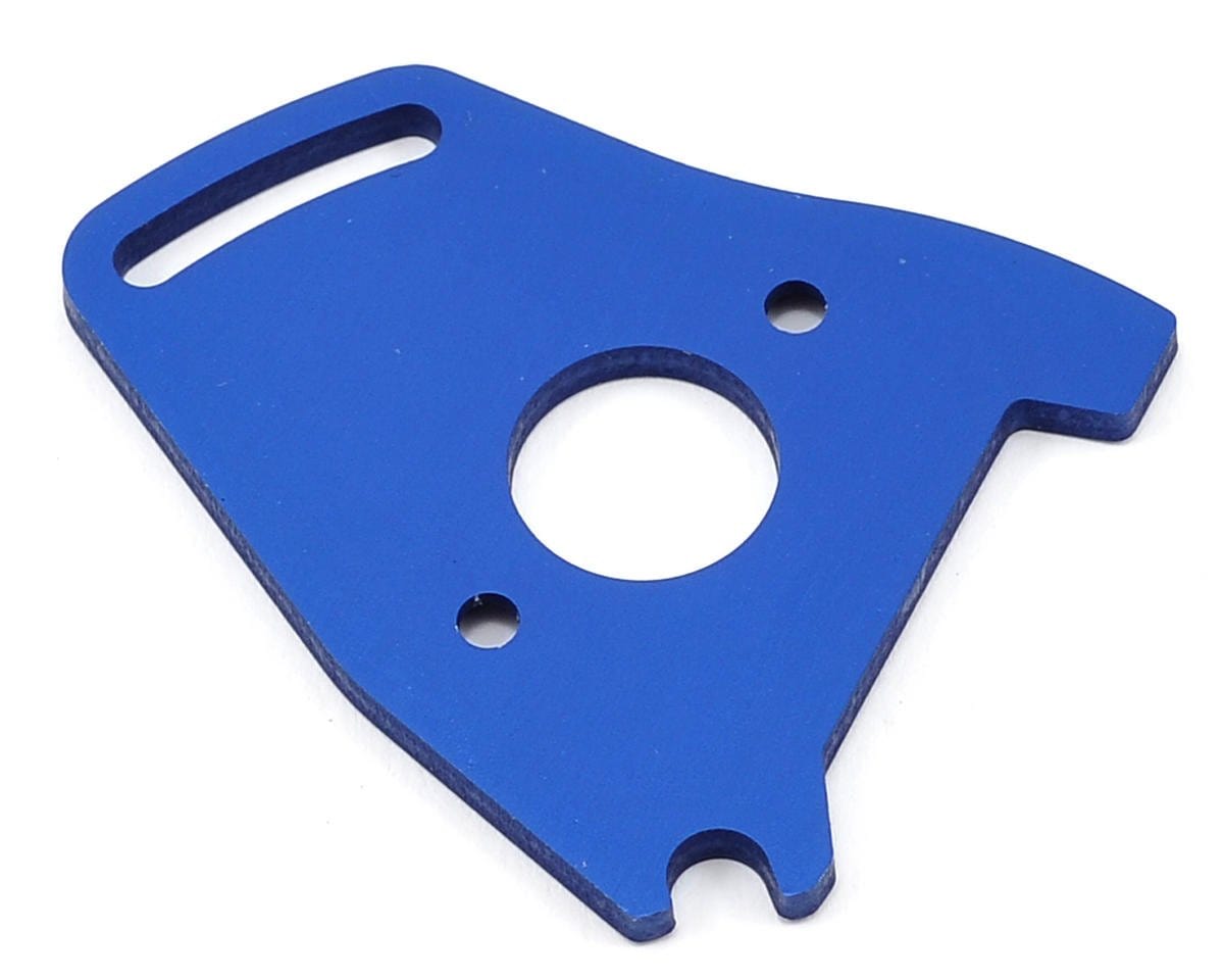 Traxxas 7490 Blue Aluminum Motor Plate Traxxas RC CARS - PARTS