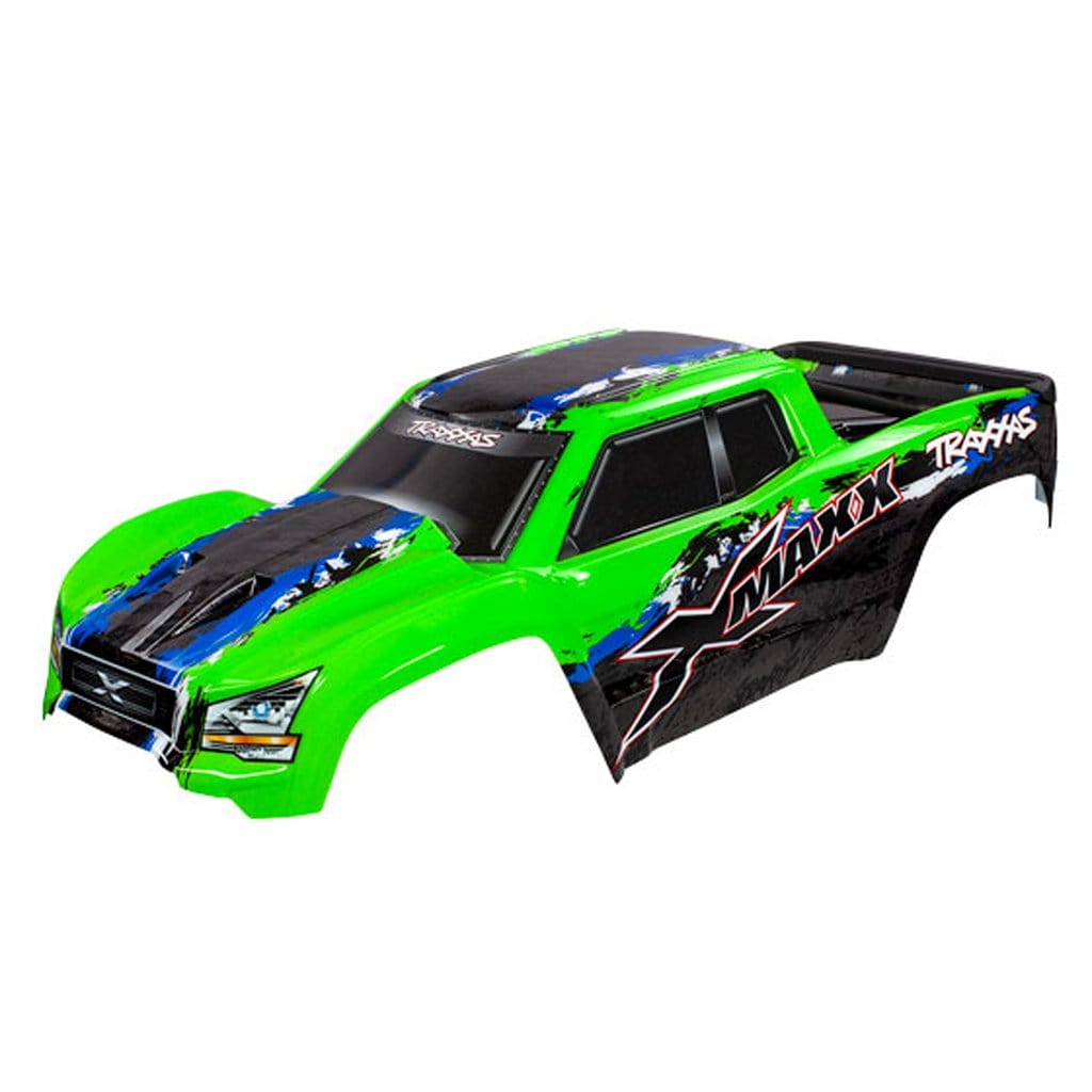 Traxxas 7711G X-Maxx Pre-Painted Green Body Traxxas RC CARS - PARTS