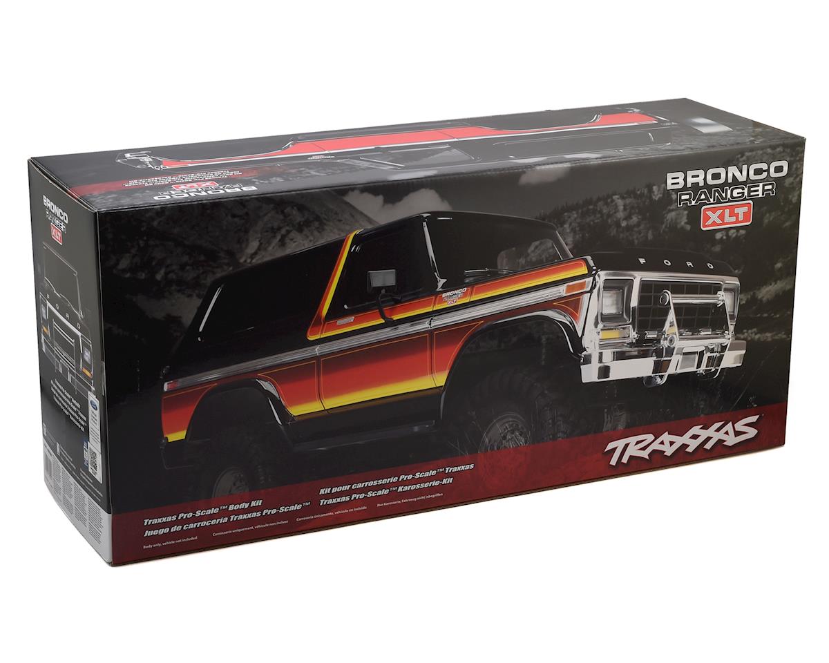 Traxxas 8010X TRX-4 Pre-Painted Black Ford Bronco Body Traxxas RC CARS - PARTS