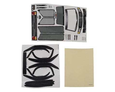 Traxxas 8112 Body & Camper - Trx4 Sport Clear Traxxas RC CARS - PARTS