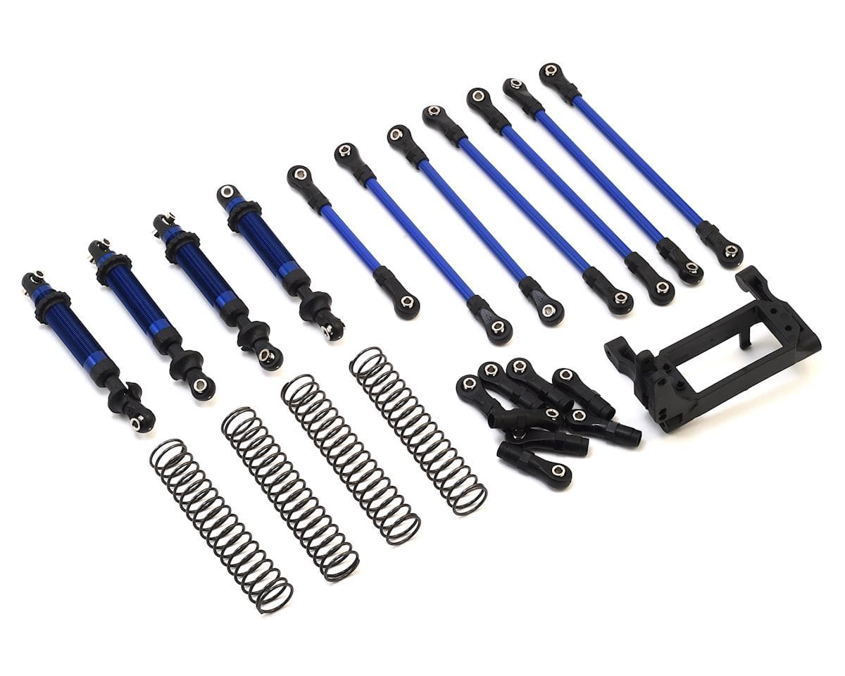 Traxxas 8140X TRX-4 Blue Complete Long Arm Lift Kit Traxxas RC CARS - PARTS