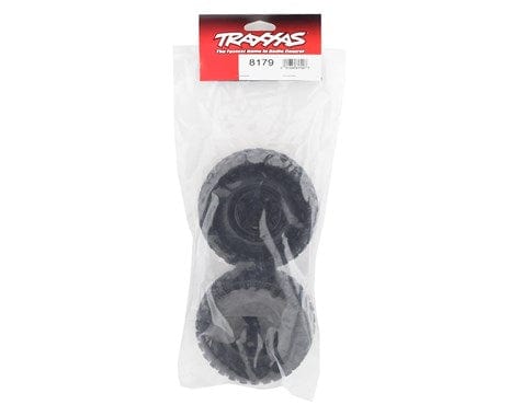 Traxxas 8179 TRX-4 Pre-Mounted Canyon Trail 1.9 Crawler Tires (Black) (2) Traxxas RC CARS - PARTS