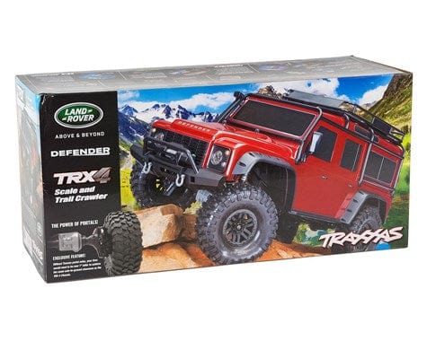 Traxxas 82056-4 Trx-4 Land Rover Crawler Red Traxxas RC CARS