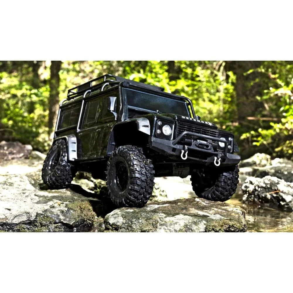 Traxxas 82056-4 Trx-4 Land Rover Defender Crawler Black - Hobbytech Toys
