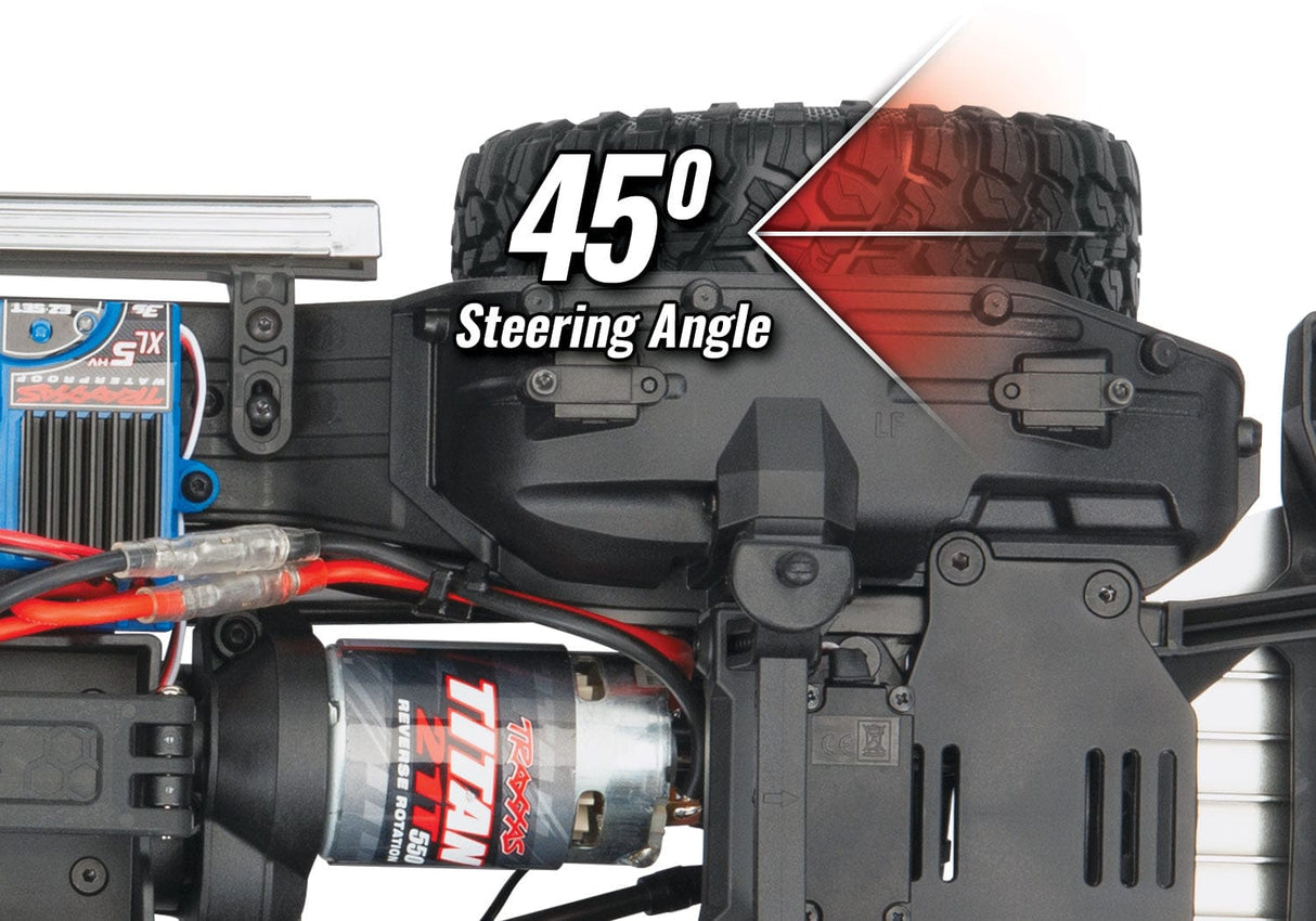 Traxxas 88096-4 TRX-6 Mercedes-Benz G 63 AMG 6x6 Black Traxxas RC CARS