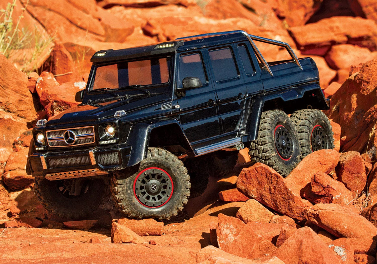 Traxxas 88096-4 TRX-6 Mercedes-Benz G 63 AMG 6x6 Black Traxxas RC CARS