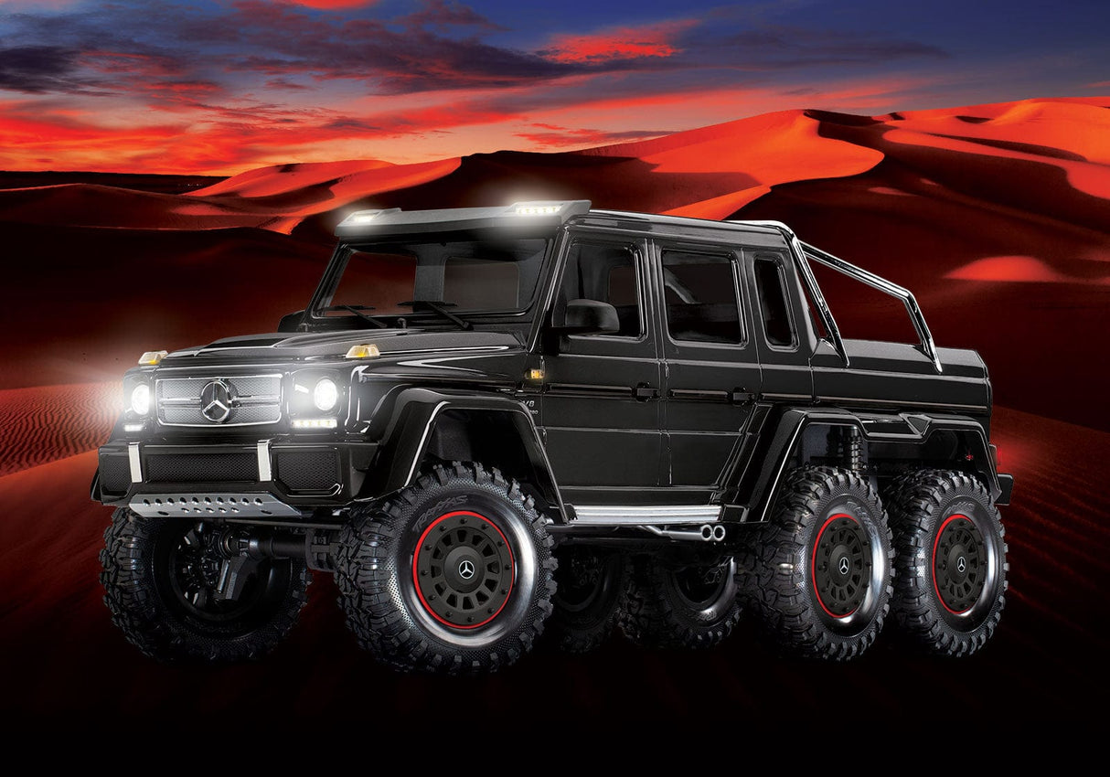 Traxxas 88096-4 TRX-6 Mercedes-Benz G 63 AMG 6x6 Black Traxxas RC CARS