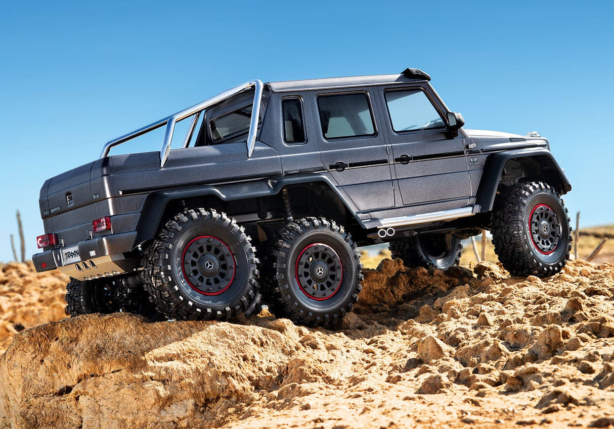 Traxxas 88096-4 TRX-6 Mercedes-Benz G 63 AMG 6x6 Silver Traxxas RC CARS