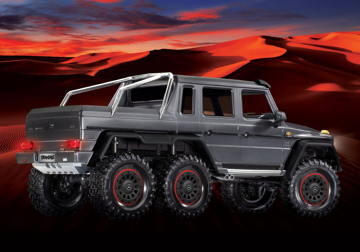Traxxas 88096-4 TRX-6 Mercedes-Benz G 63 AMG 6x6 Silver Traxxas RC CARS