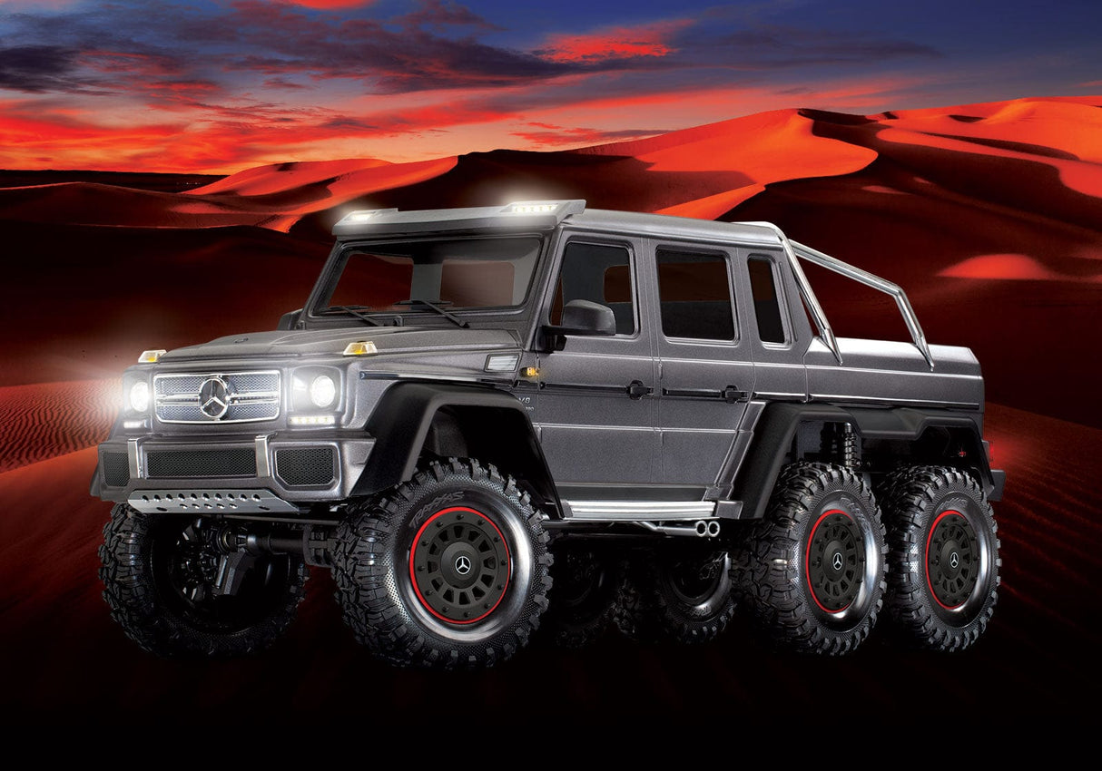 Traxxas 88096-4 TRX-6 Mercedes-Benz G 63 AMG 6x6 Silver Traxxas RC CARS