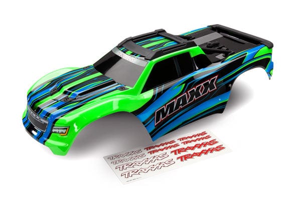 Traxxas 8911G MAXX Pre-Painted Body Green Traxxas RC CARS - PARTS