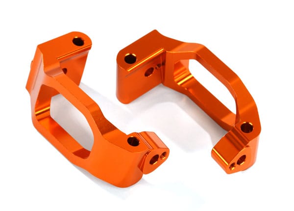 Traxxas 8932A Maxx Aluminum Caster Blocks Orange Traxxas RC CARS - PARTS