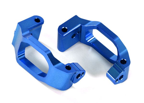 Traxxas 8932X Maxx Aluminum Caster Blocks Blue Traxxas RC CARS - PARTS