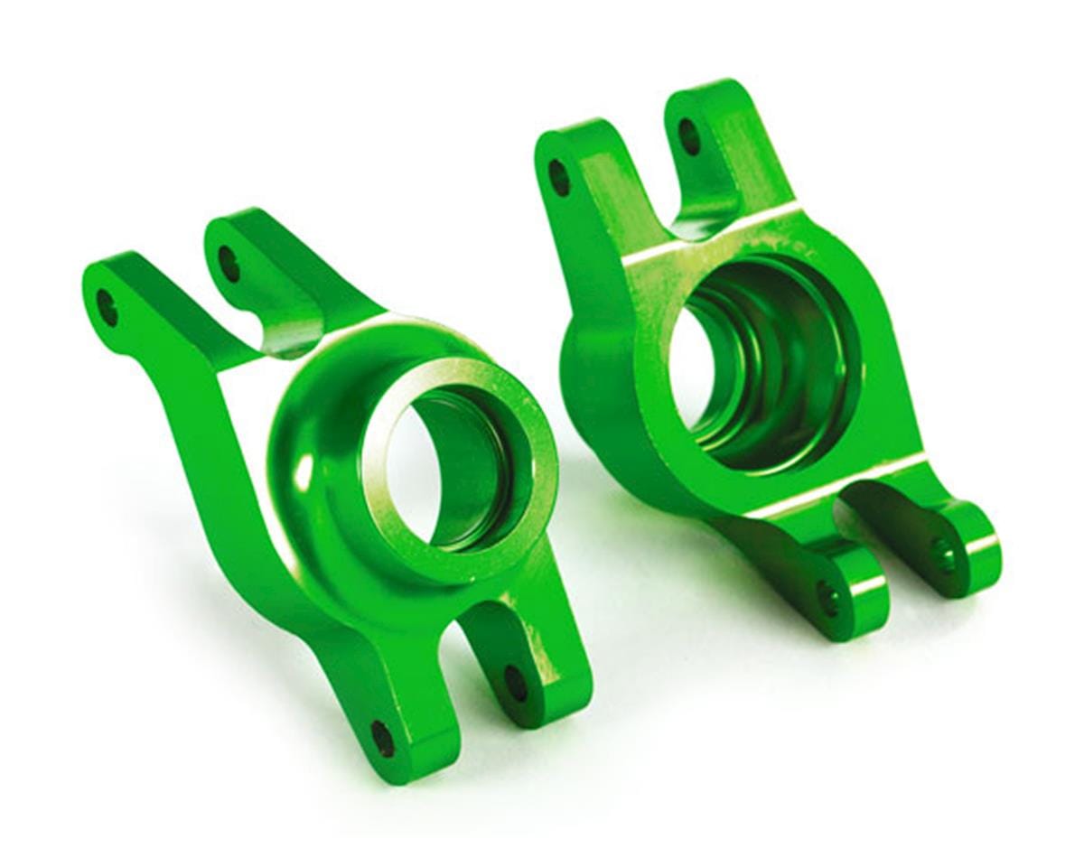Traxxas 8952G Maxx Aluminum Hub Carriers (Green) - Hobbytech Toys