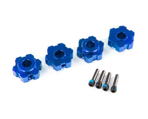 Traxxas 8956X Maxx Aluminum Wheel Hex Blue (4pcs) Traxxas RC CARS - PARTS