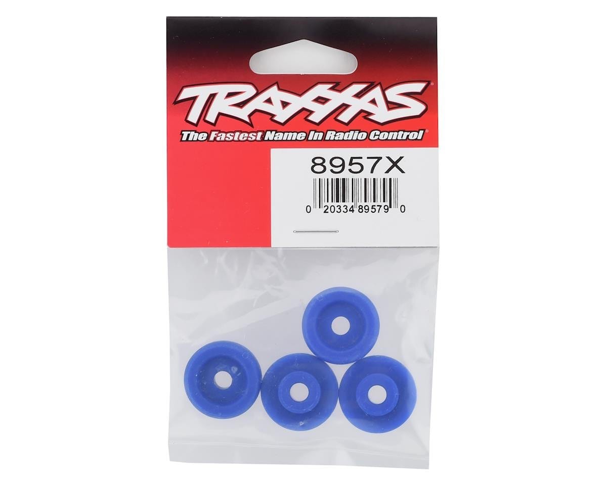 Traxxas 8957X MAXX Wheel Washers Blue (4) Traxxas RC CARS - PARTS