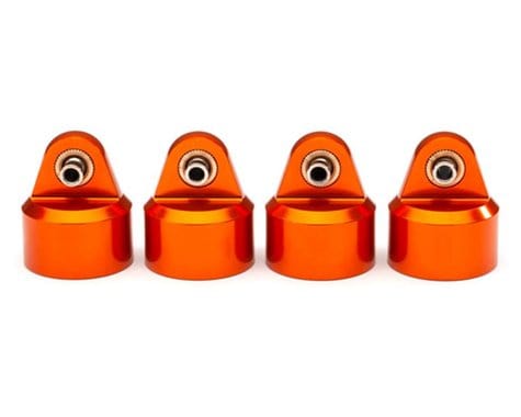 Traxxas 8964T GT-Maxx Aluminum Shock Caps Orange (4pcs) Traxxas RC CARS - PARTS