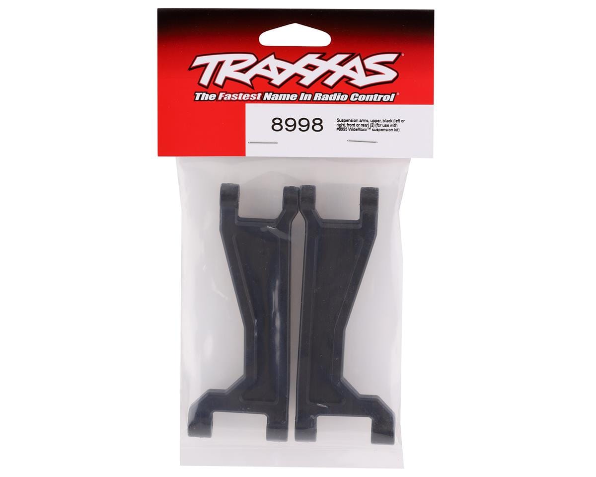Traxxas 8998 Maxx WideMaxx Upper Suspension Arms (Black) (2) - Hobbytech Toys