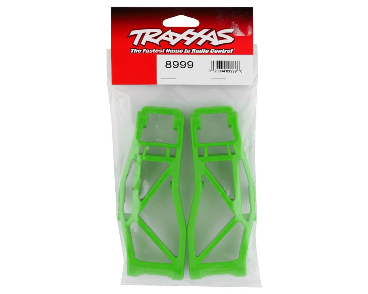 Traxxas 8999G Maxx WideMaxx Lower Suspension Arms (Green) (2) - Hobbytech Toys