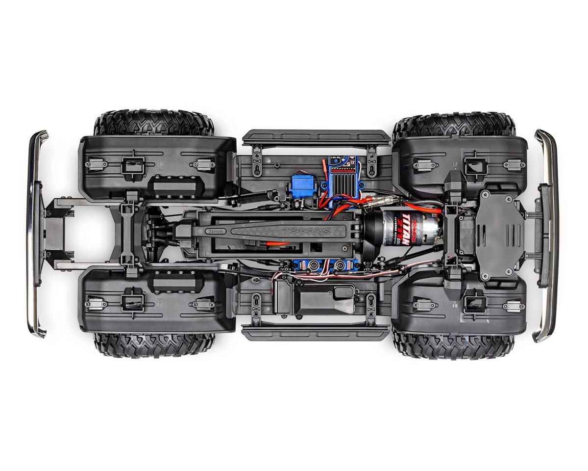 Traxxas 92056-4 TRX-4 1/10 1979 Chevrolet Cheyenne K10 RC Crawler Black - Hobbytech Toys