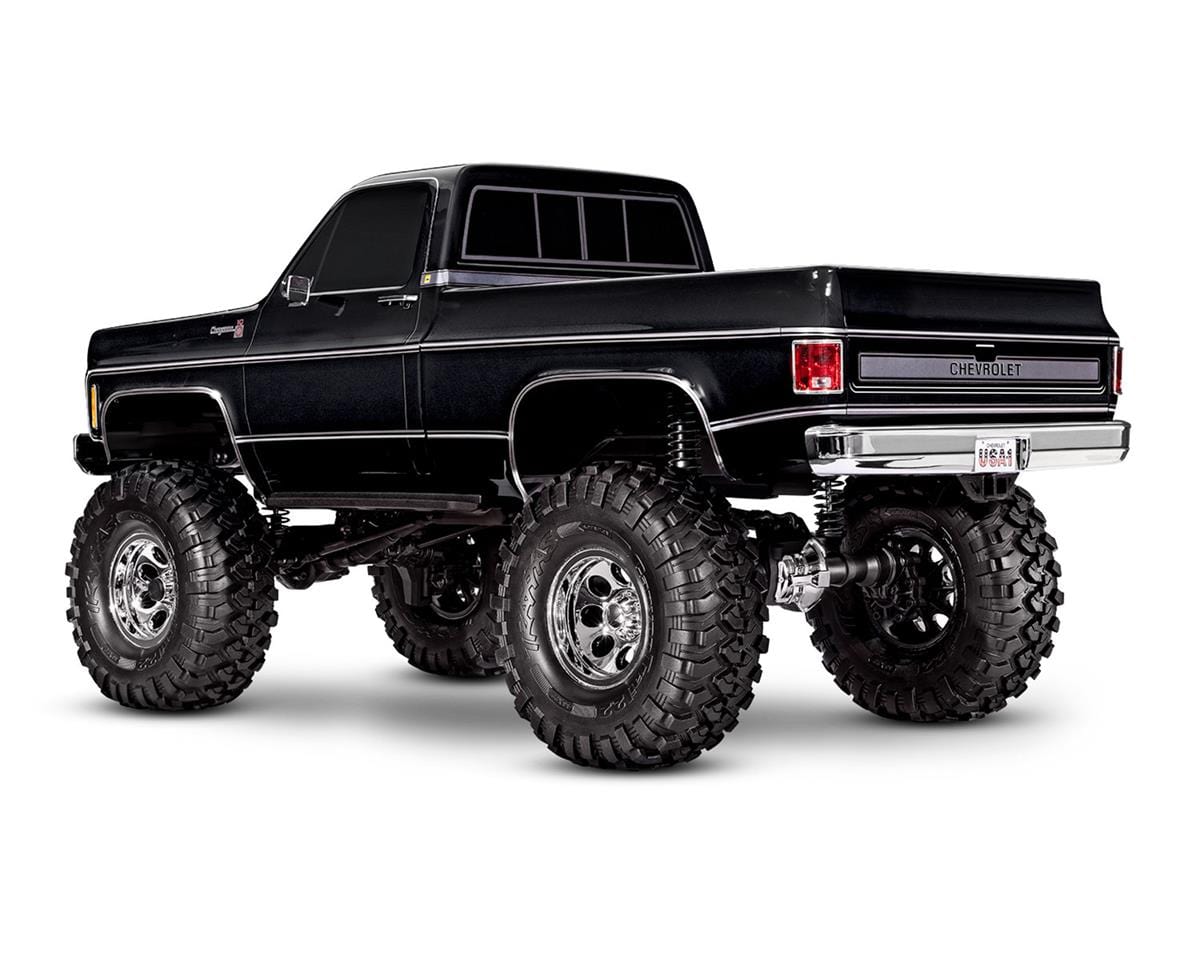 Traxxas 92056-4 TRX-4 1/10 1979 Chevrolet Cheyenne K10 RC Crawler Black - Hobbytech Toys
