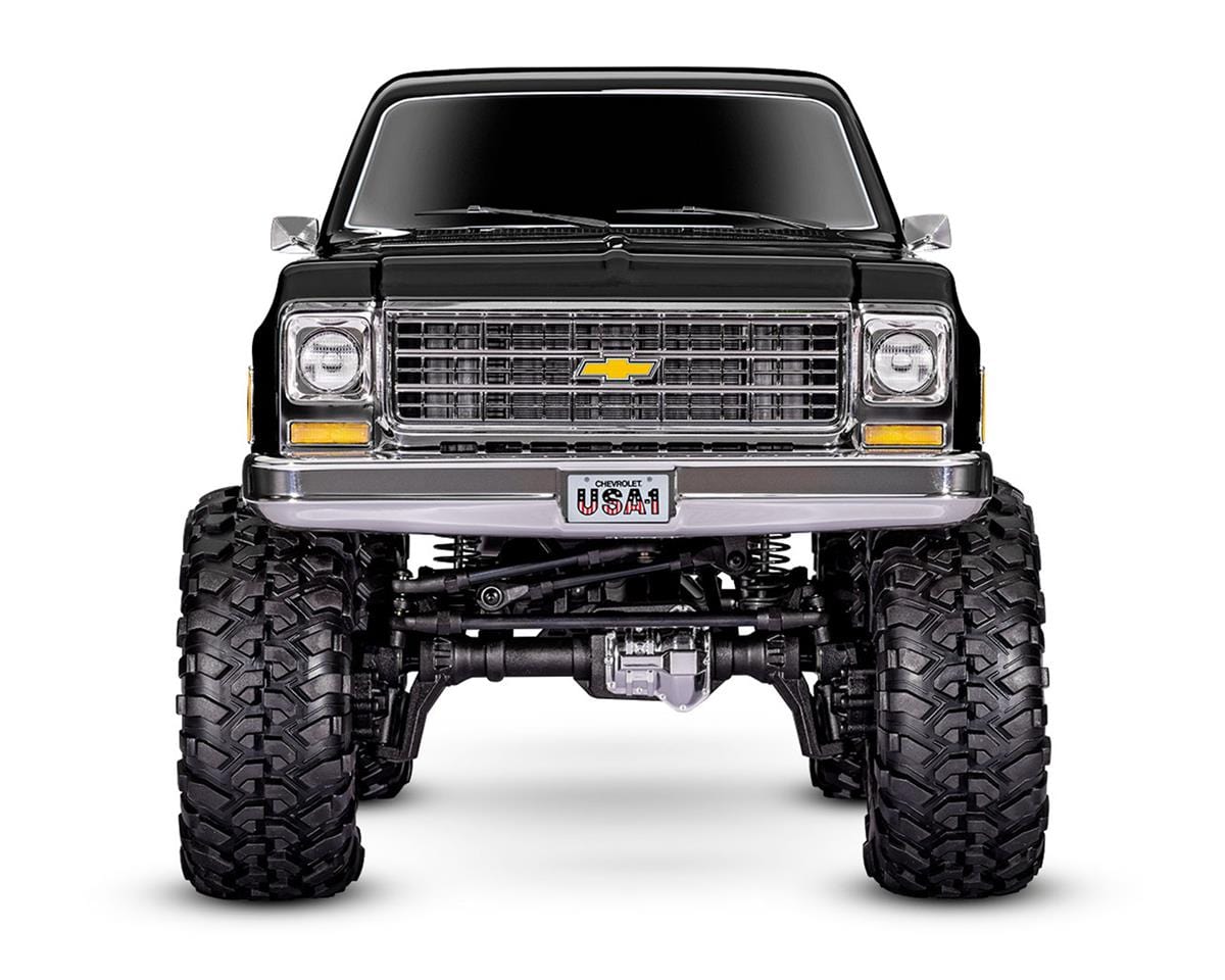 Traxxas 92056-4 TRX-4 1/10 1979 Chevrolet Cheyenne K10 RC Crawler Black - Hobbytech Toys