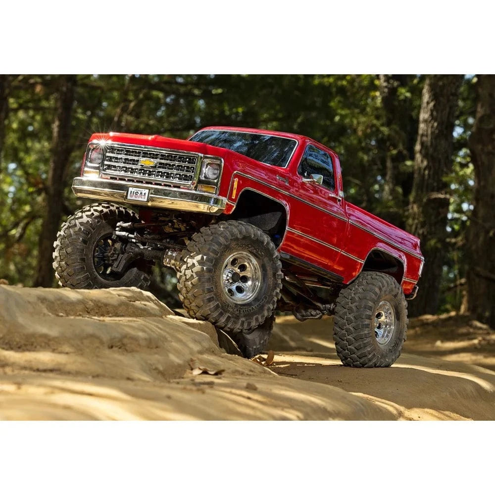 Traxxas 92056-4 TRX-4 1/10 1979 Chevrolet Cheyenne K10 RC Crawler Red - Hobbytech Toys