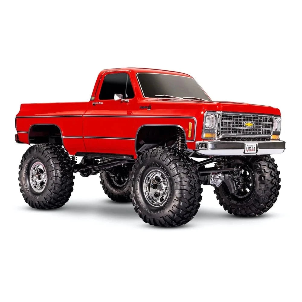 Traxxas 92056-4 TRX-4 1/10 1979 Chevrolet Cheyenne K10 RC Crawler Red - Hobbytech Toys