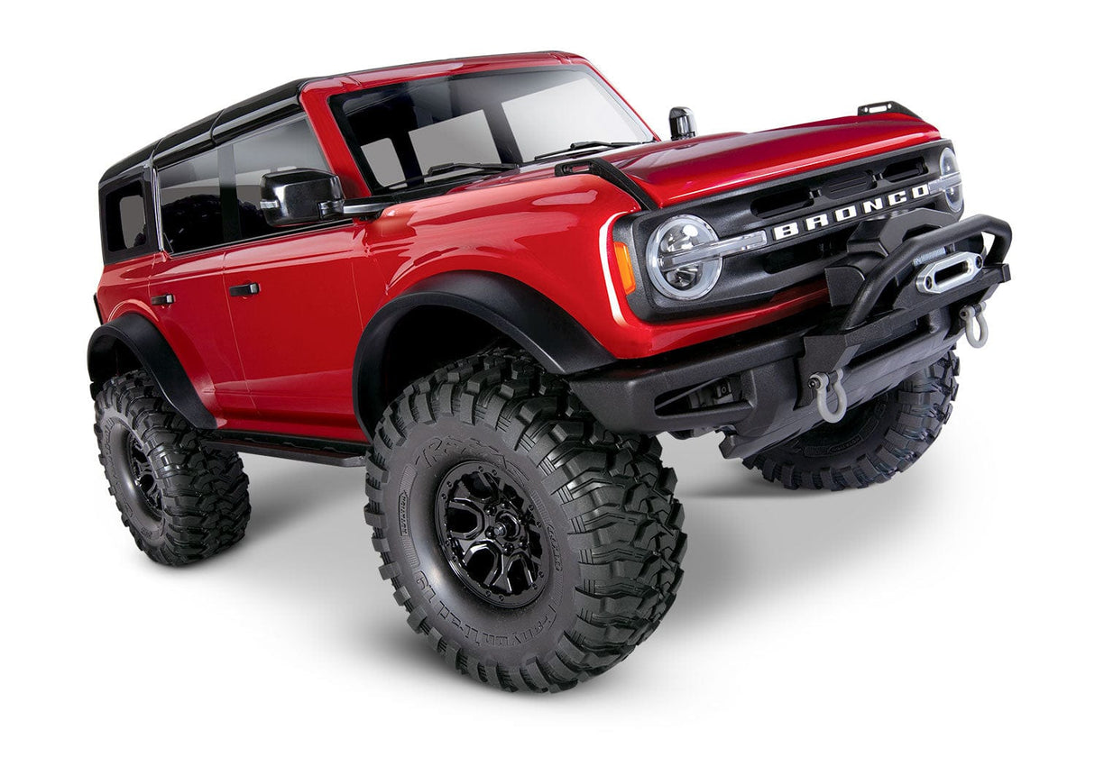 Traxxas 92076-4 TRX-4 2021 Ford Bronco Trail Crawler Red Traxxas RC CARS