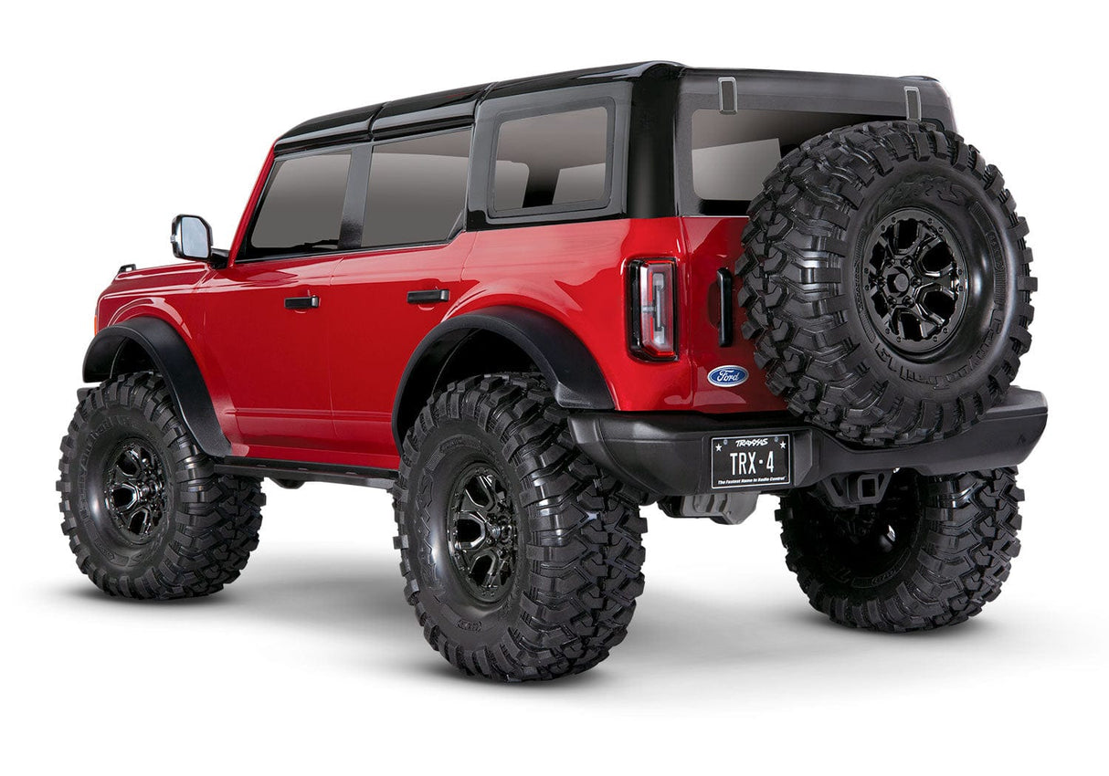 Traxxas 92076-4 TRX-4 2021 Ford Bronco Trail Crawler Red Traxxas RC CARS